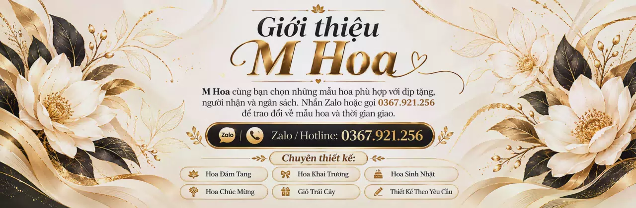 Ảnh bìa Shop hoa tươi Xã Tuy Phước Gia Lai - Từ lời nhắn đến món hoa vừa ý